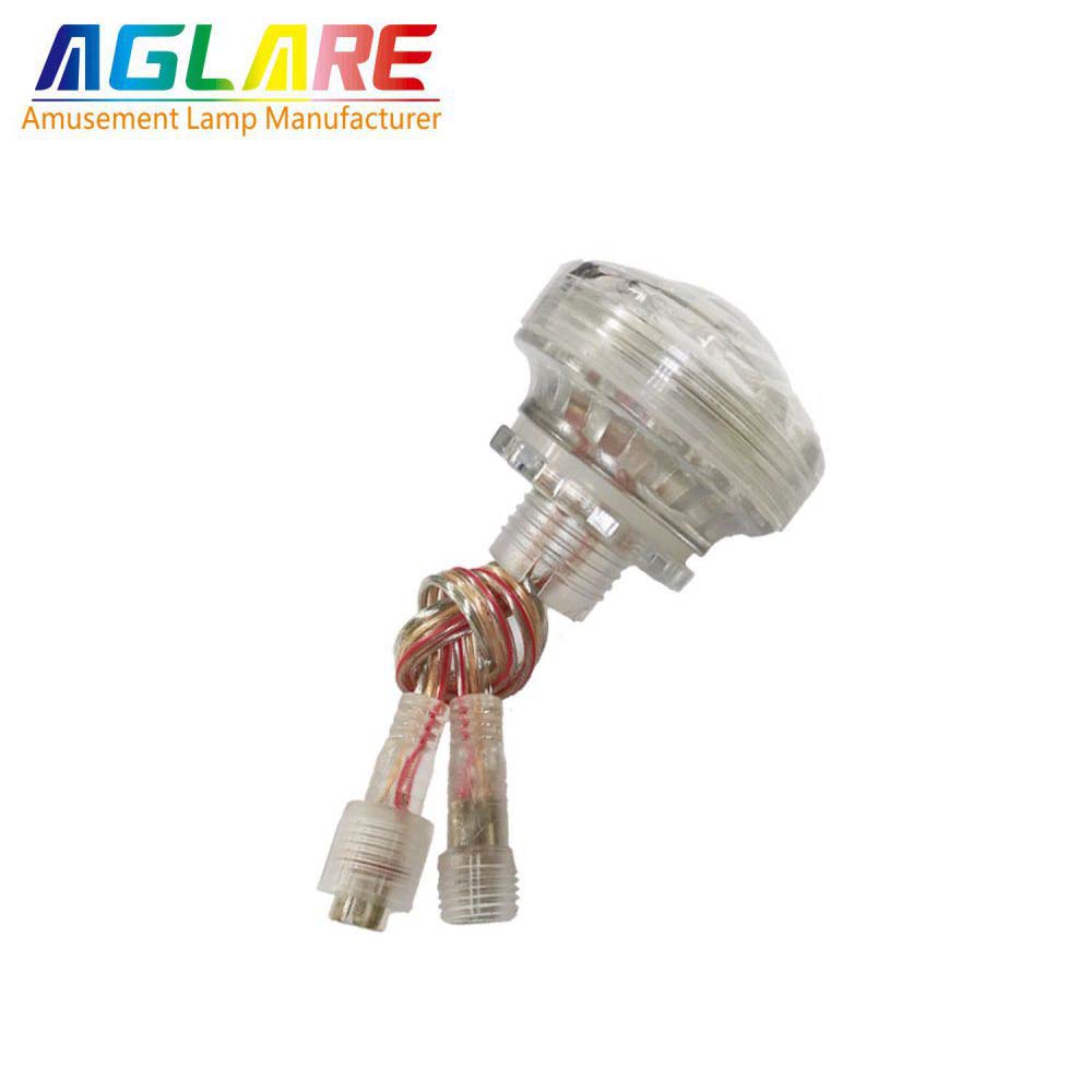 45mm 360 DC24v RGB Fairground Led Lights Cabochon For amusement park